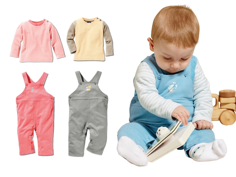 Lupilu(R) Baby Dungarees & Top