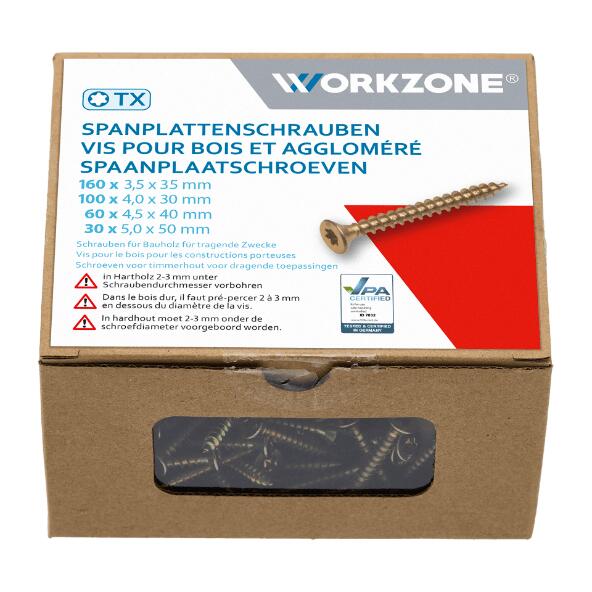 WORKZONE(R) 				Schrauben