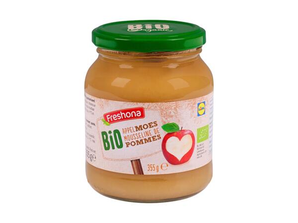 Dessert de pommes bio