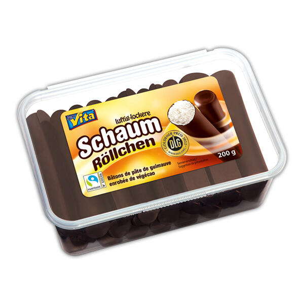 Schaum Röllchen