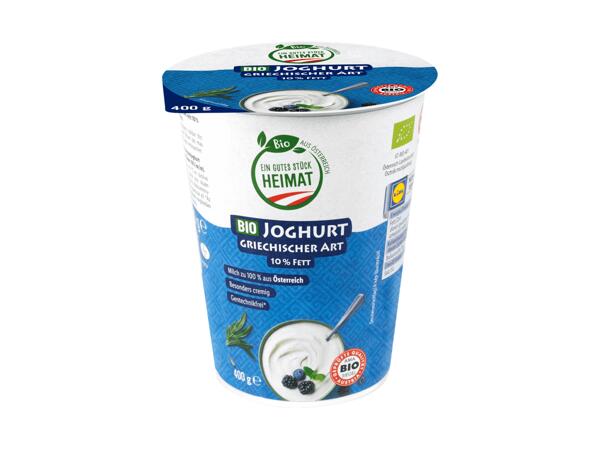 Bio Joghurt griechischer Art