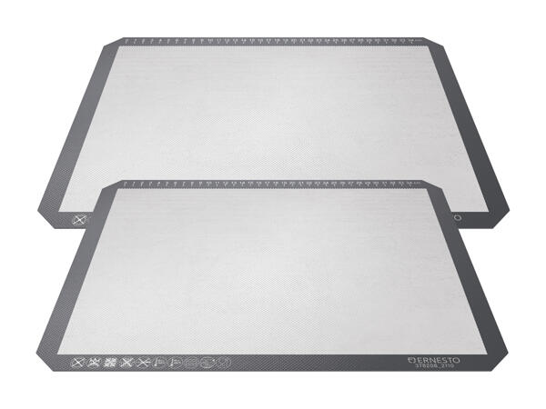 Plaques en silicone, lot de 2