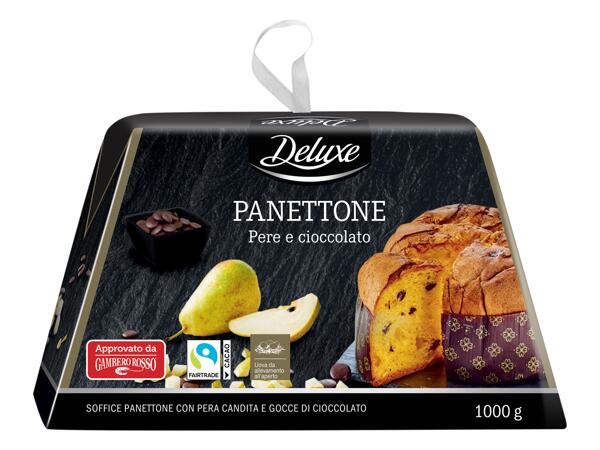 Panettone with Pears and Chocolate