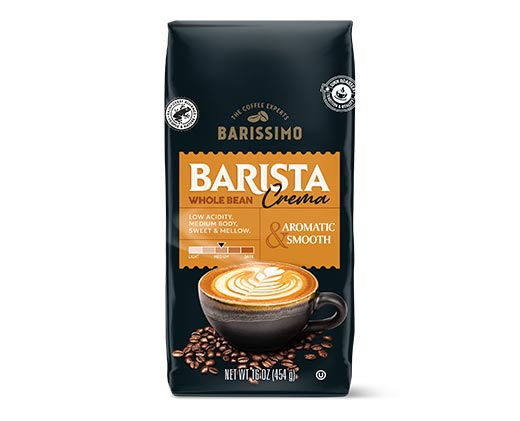 Barissimo Whole Bean Coffee Espresso or Crema