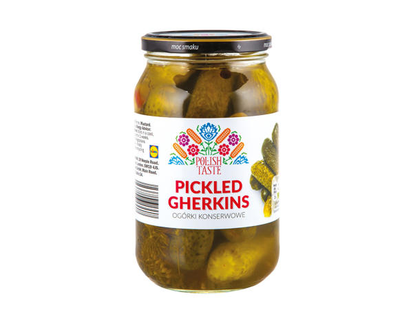 Pickled Gherkins