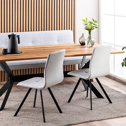 Stuhl Rustic, Doppelpkg., Grau