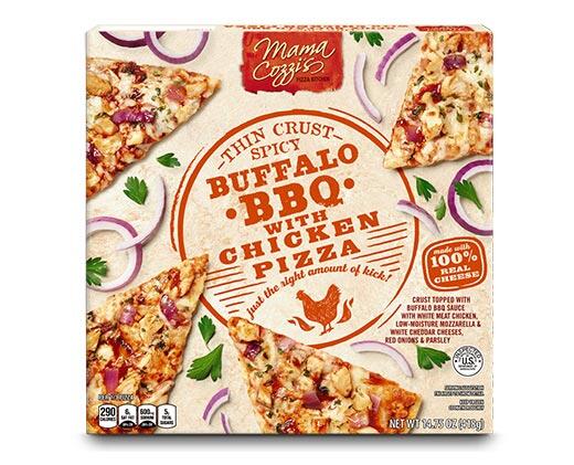 Mama Cozzi's Pizza Kitchen 
 Spicy Thin Crust Pizza Assorted Varieties
