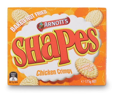Arnott's Shapes 175g-180g