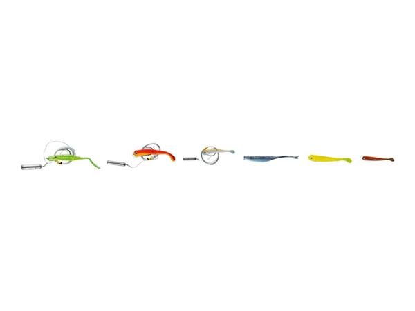 Crivit "Drop-Shot" Fishing Lure Set - 6 Pack