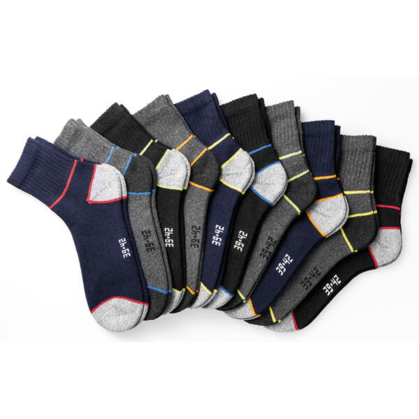 Arbeits-Kurzschaftsocken 10 Paar