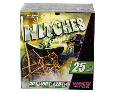 WECO(R) SUISSE 
 BATTERIE DE FUSÉES WITCHES