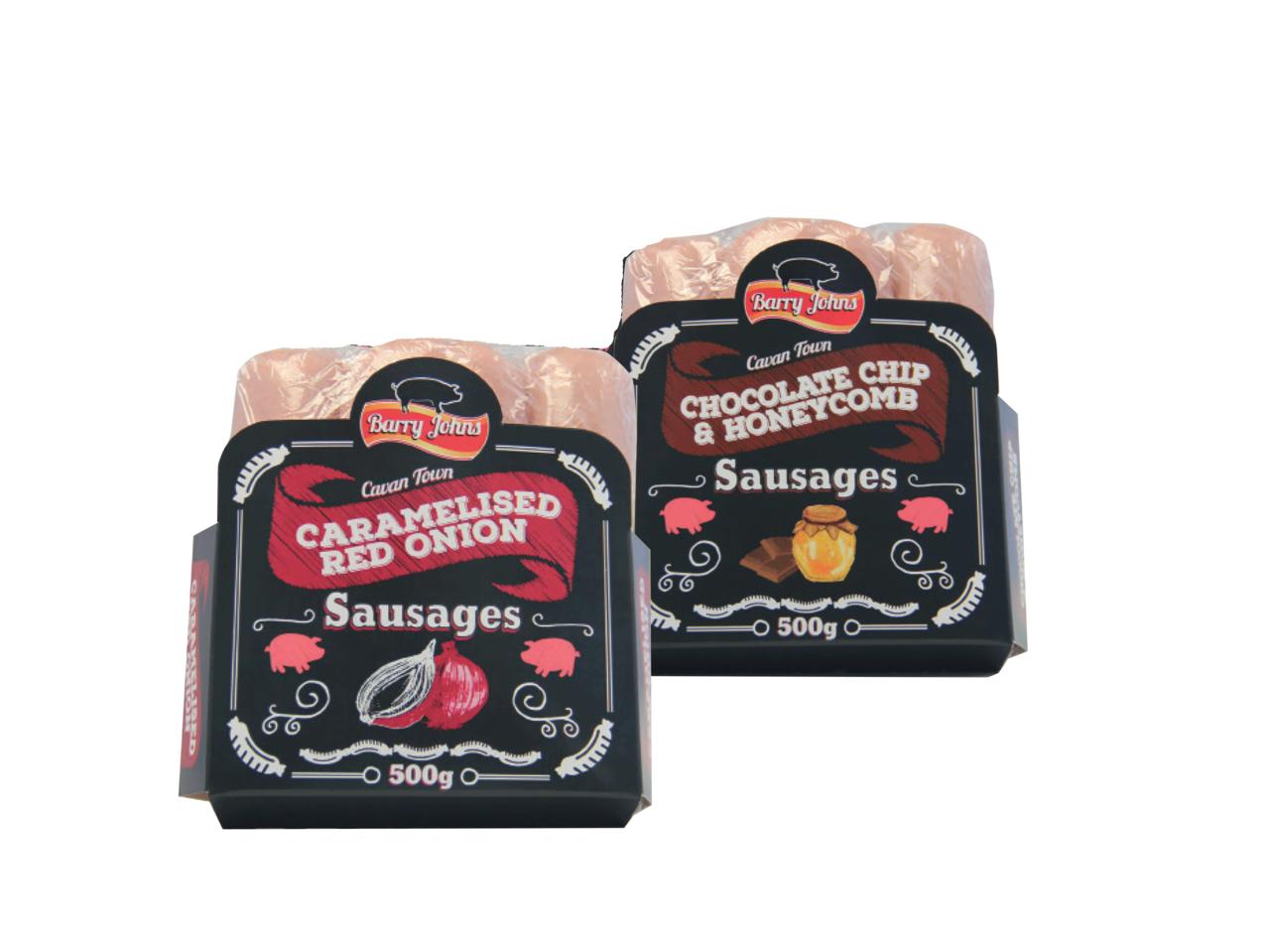 BARRY JOHN'S Sausages