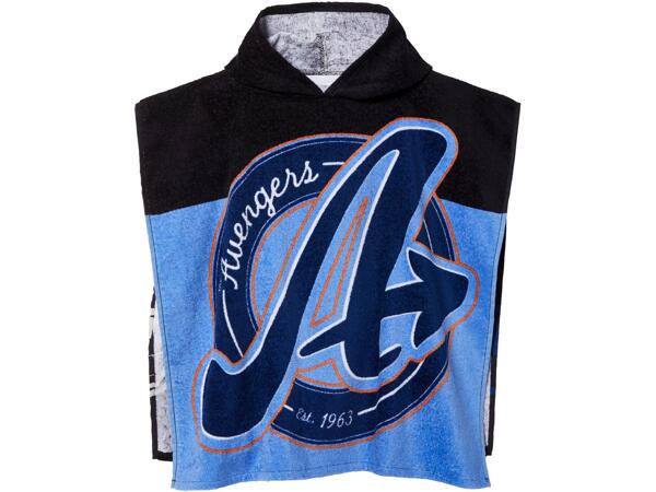 Kids' towelling poncho "Disney, Marvel"