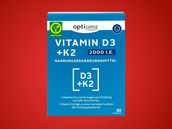 Vitamin D3+K2
