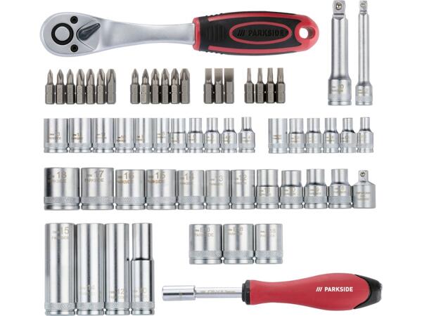 Parkside Socket Set - 61 Piece Set