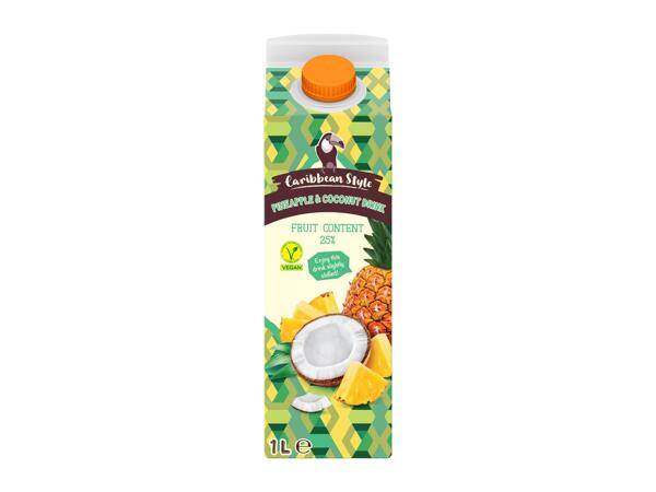 Caribbean Style Pineapple Coconut Drink