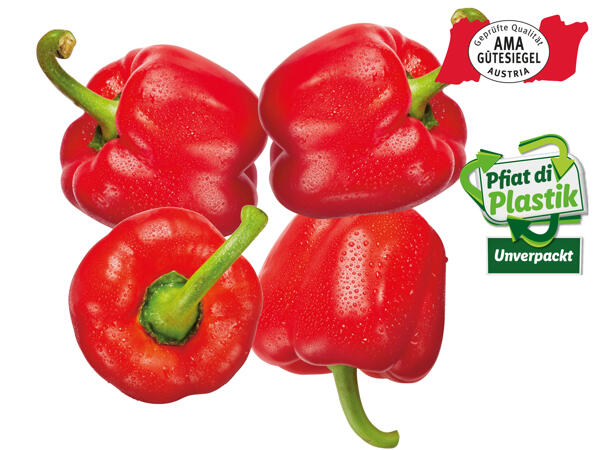 Paprika rot aus Österreich