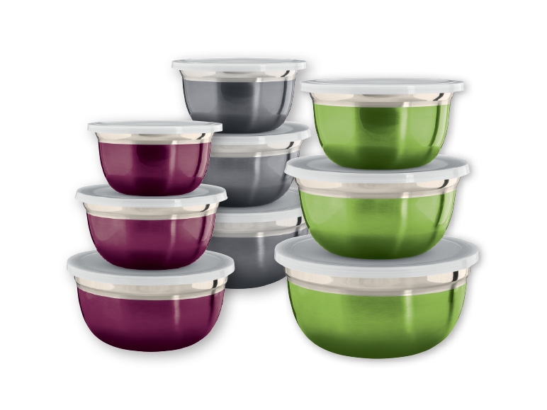 Ernesto Stainless Steel Bowl Set