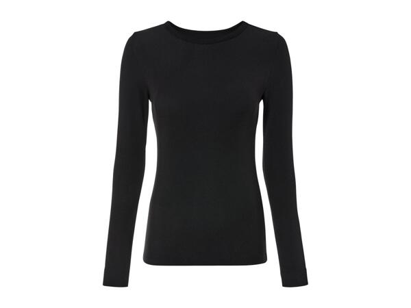 Esmara Ladies' Long Sleeve Ribbed Tops 2 Pack