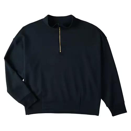 Ladies Premium Active Pullover - Black, XL