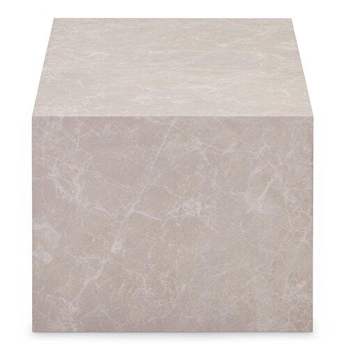 HOME DELUXE Couchtisch Marmor AMIRI L beige