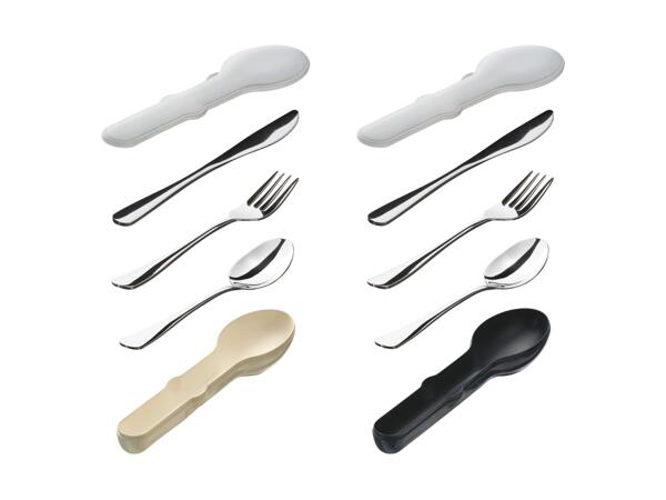 Set de couverts de camping, 4 pcs.