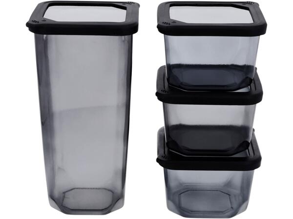 Food Storage Containers, 3 or 4 pieces