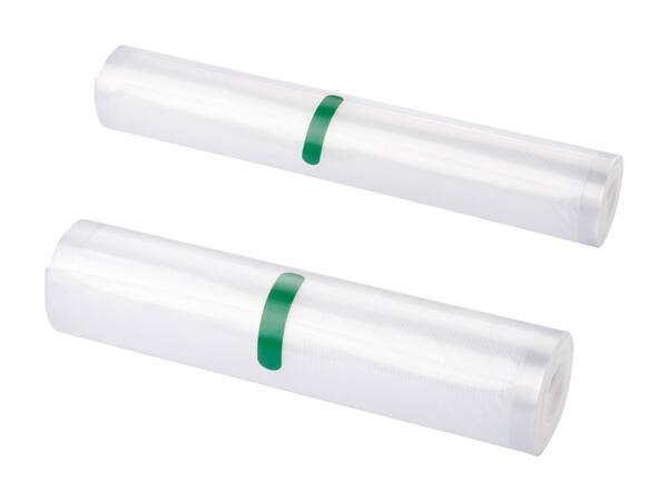 Rouleaux de film pour ­appareil de mise sous vide, set de 2/​de 3