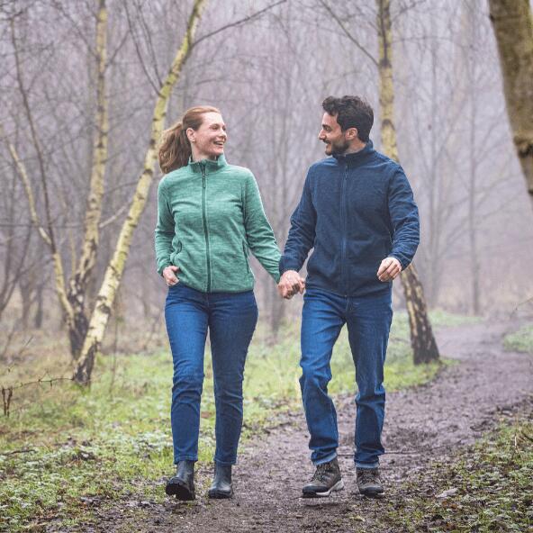 ACTIVE TOUCH(R) 				Fleecejacke