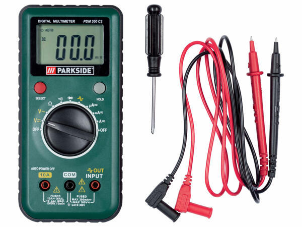 Digital multimeter med autorange