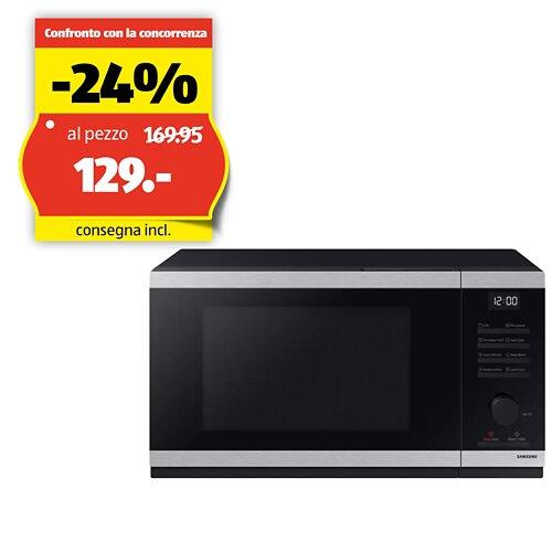 SAMSUNG Forno a microonde con grill MW4000D, MG23DG4514ATE6