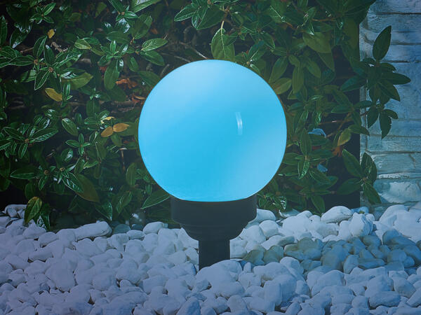 LIVARNO LUX(R) LED-Solar-Kugelleuchte, Ø ca. 15 cm