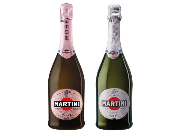 Martini Asti oder Sekt Rosé