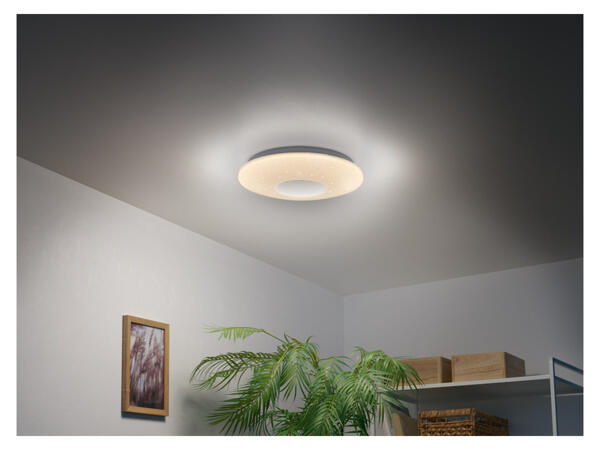 Briloner Stropní LED svítidlo s Bluetooth(R) reproduktorem