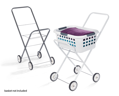FOLDING LAUNDRY TROLLEY