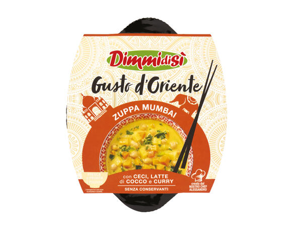 Tokyo, Mumbai, or Bangkok Soup