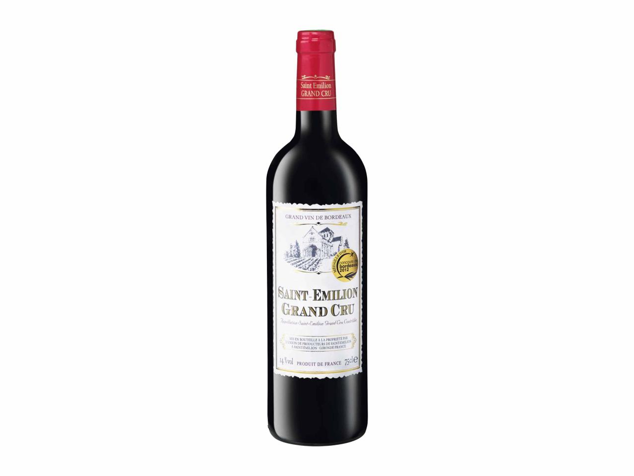 St. Emilion Grand Cru AOP, sec, 2014