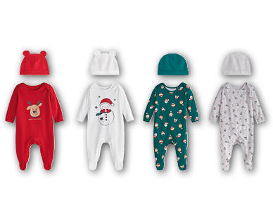 IMPIDIMPI Tutina da bebè con cappellino
