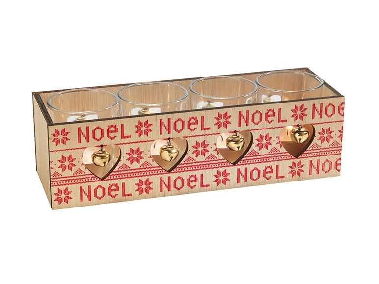 MELINERA Wooden Christmas Decorations