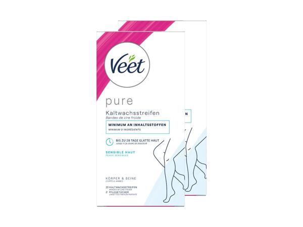 Strisce depilatorie a freddo Veet