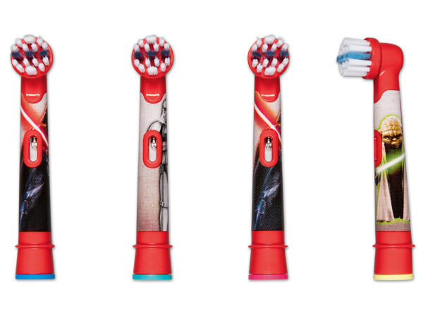 Oral-B Kinder Aufsteckbürsten, 4 Stück