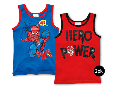 Children's Licensed Singlet 2pk