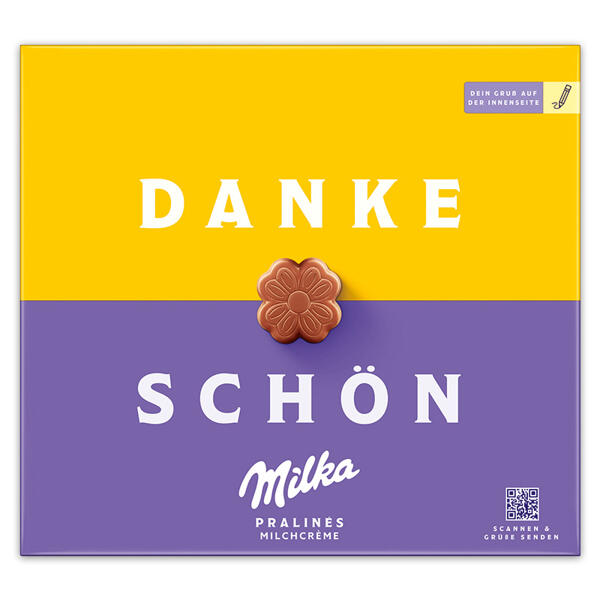 Sag es mit Pralinés