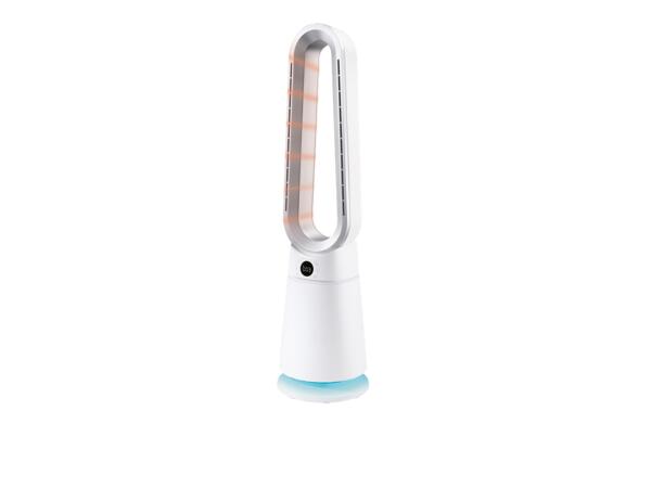 Bladeless Fan Heater With LED