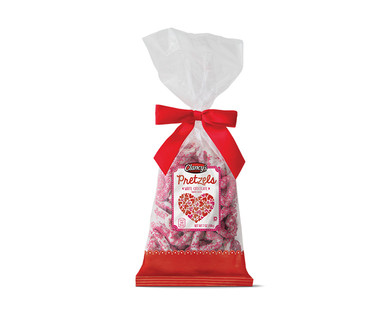 Clancy's White Chocolate Covered Valentine Pretzel Hearts