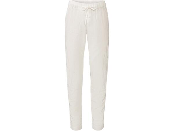 Linen Blend Trousers