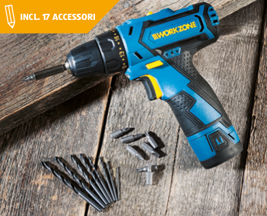 Avvitatore a percussione con batteria agli ioni di litio da 12 V WORKZONE(R)