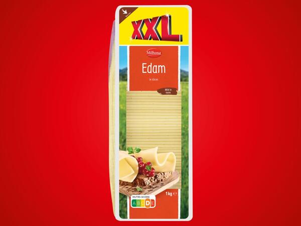 Edamer in Scheiben