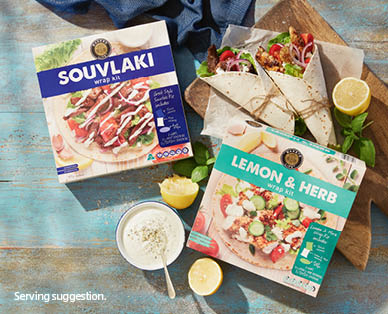 Greek Wrap Kits 400g