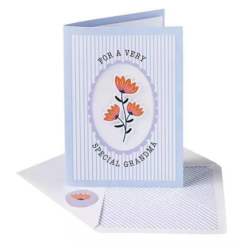 5" X 7" Mother's Day Greeting Card - Grandma